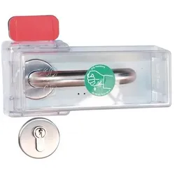 Gfs Fluchttürhaube Typ K Sicherung v.Türdrückern Macrolon-Kunststoff transp.