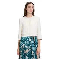 Betty & Co Bolero-Jacke mit aufgesetzten Taschen in Nature
