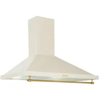 Klarstein Montblanc 90 Kopffreihaube 90 cm Vintage-Creme