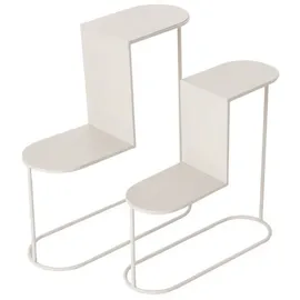 Boltze Blumentreppe 55 x 18 x 50 cm Beige