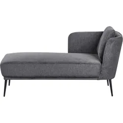 Rechtsseitige Chaiselounge ARTHEZE Stoff Dunkelgrau