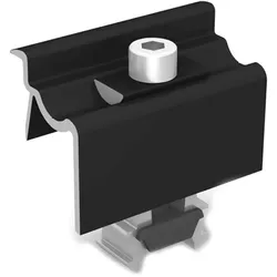 K2 Systems Universal-Modulendklemme OneEnd, schwarz