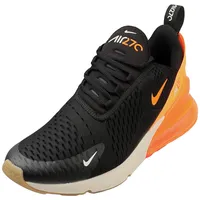 Nike Herren Air Max 270 Black/Total Orange/Bright CRIMSON, 45