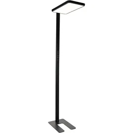 LUXULA LX700190 LED Büro-Stehleuchte schwarz