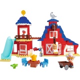 Big 800057183 - BIG Bloxx Dino Ranch Clubhouse, 168-teilig, Baustein-Set