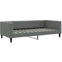 vidaXL Tagesbett 100 x 200 cm Dunkelgrau
