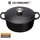 Le Creuset Signature Bräter 20 cm rund schwarz glänzend