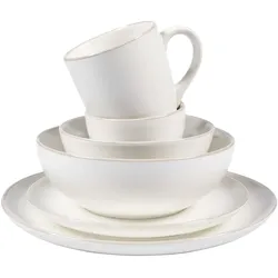 Sallys Silky Glaze Porzellan Geschirr-Set