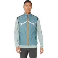 ASICS 2011C874-400 LITE-SHOW VEST Jacket Herren FOGGY TEAL Größe M
