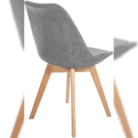 CLP Esszimmerstuhl Linares grau/Cord