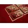 Tapiso Teppich 100 x 200 cm Beige/Rot