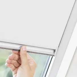 Lichtblick Dachfensterrollo Skylight 97,3 x 116 cm weiß