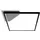 Nowa 2x LED quadratisch schwarz matt