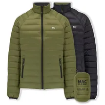 Mac in a Sac Herren Mias-pola-aw19 Jacke, Khaki Schwarz, XL - XL