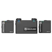 Hollyland Lark 150 (2:1) schwarz mit 2 Transmittern