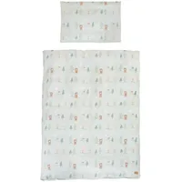 Roba Bettwäsche Woodland Buddies 100x135, Grün
