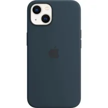 Apple iPhone 13 Silikon Case mit MagSafe abyssblau