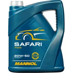 20W-50 Mannol 7404 Safari Motoröl 5 Liter