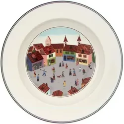 Villeroy & Boch Design Naif Suppenteller Dorf 21cm