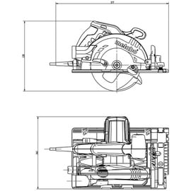 Metabo KS 55 FS inkl. Führungsschiene 160 cm + Koffer