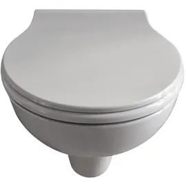 Belvit Manhattan Hänge WC mit WC-Sitz Grau