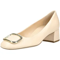 Pumps HÖGL "Högl Pumps Glattleder", Damen, Gr. 39, sand, Glattleder, Schuhe Pumps