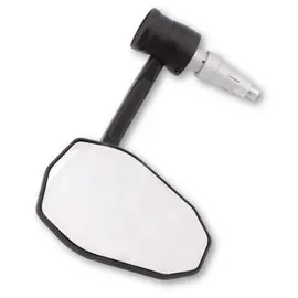 Highsider Lenkerendenspiegel mit LED Blinker Schwarz