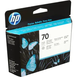 HP Druckkopf C9407A  70  2-farbig foto schwarz+foto grau