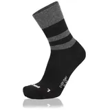 Lowa Everyday Crew Socken 1 Paar Schwarz 39-40