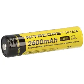 Nitecore Akku 18650 NL1826 4/3 A, 3,7 V-, 2600 mAh