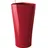 LECHUZA Delta 40 Ø 40 x 75 cm Rot hochglanz