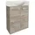 Fackelmann Waschbeckenunterschrank SBC 52 x 60 x 24,3 cm Braun