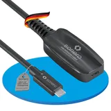 Sonero USB-C auf USB-C 5 m Schwarz