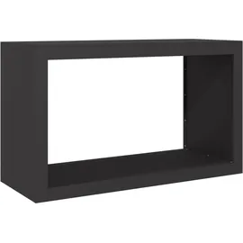 vidaXL Brennholzregal Stahl 100 x 40 x 60 cm Schwarz