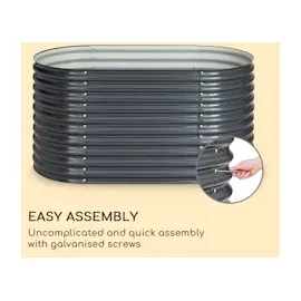 Blumfeldt High Grow 160 x 80 x 80 cm Anthrazit