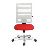 TOPSTAR X-Pander ohne Armlehnen rot / weiß / alu