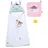 BABY BORN Puppenzubehör Kapuzenhandtuch Set Einhorn rosa