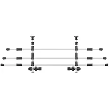 Trixie Auto-Gitter verstellbar 96–163 cm Silber/Schwarz