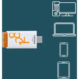 Philips Click Series USB-Stick 128 GB