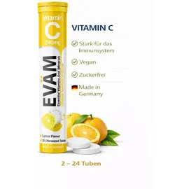 eväm Vitamin C Brausetabletten 5x 20 Stück