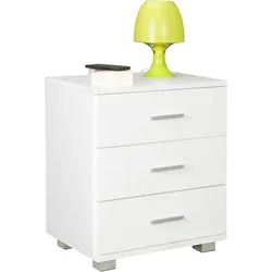 FineBuy Nachtkonsole Nachtschrank Holz Nachtkästchen Schlafzimmer Design Nachttisch