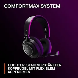 SteelSeries Arctis Nova 7 Wireless Gaming-Headset mit Multi-System-Kompatibilität – 2,4 GHz- und Bluetooth-Audio parallel – 38 Std. Akkulaufzeit – ClearCast Gen 2-Mikrofon – PC, PlayStation, Switch