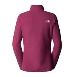 The North Face Damen 100 Glacier 1/4 Zip Pullover (Größe XL, lila)