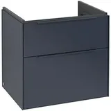 Villeroy & Boch Subway 3.0 Waschtischunterschrank C57602VQ 62,2x57,6x47,8cm, ohne LED/Griff monochrom, Marine blue