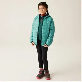 Regatta Marizion Baffle-Jacke mit Kapuze für Kinder, Farbe:Grün, Kinder Größen:152 - Grün