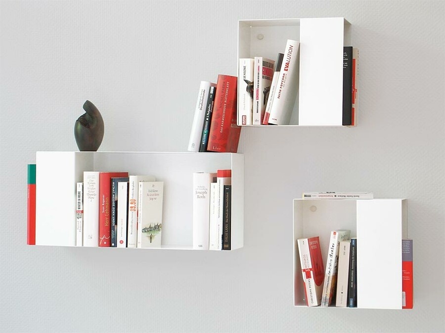 Etagère pour livres Box vonbox, Designer Matthias Hartmann, 28x63x15 cm
