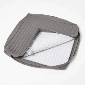 Homescapes Sitzkissen 50 x 50 x 10 cm grau 1 St.