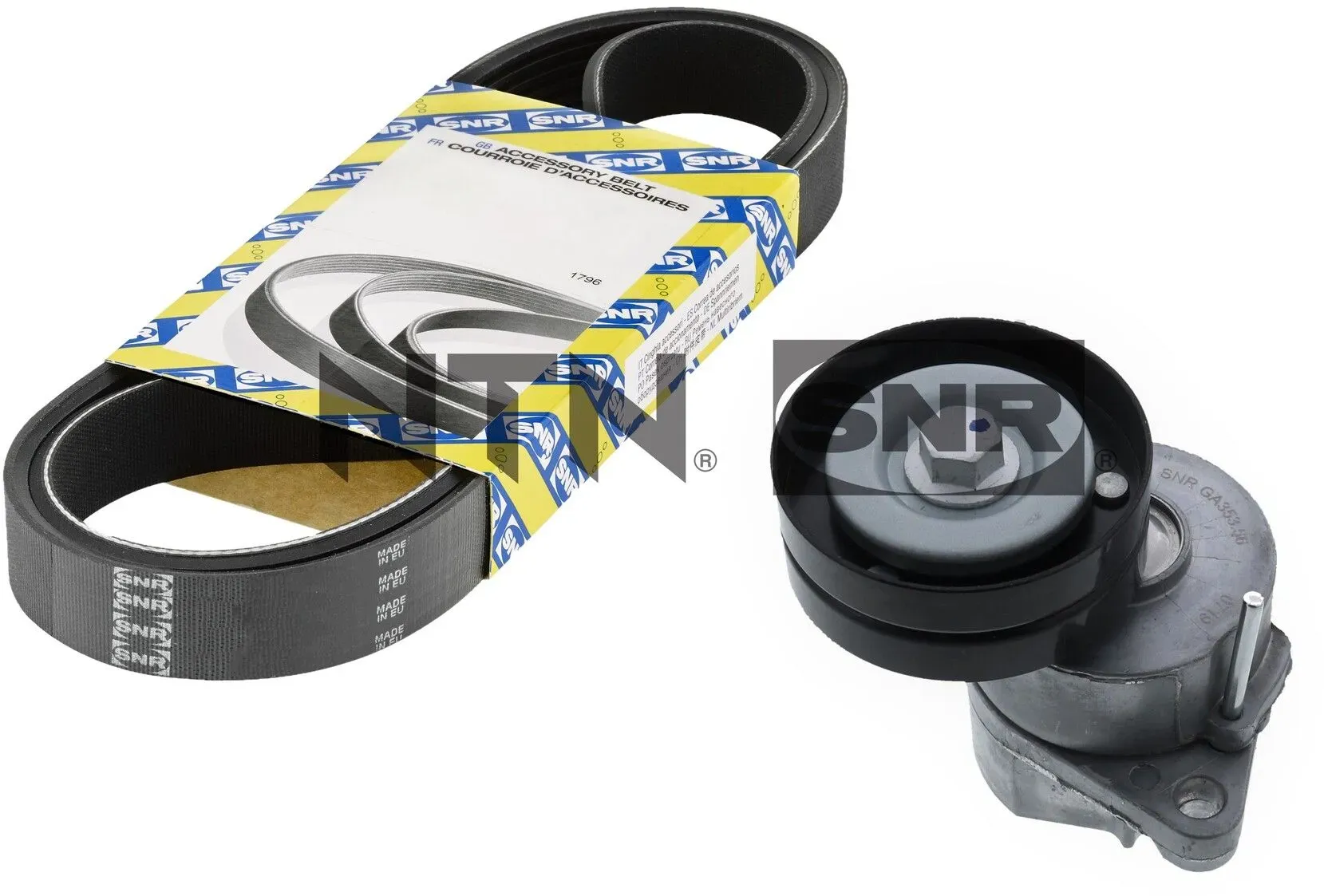SNR Keilrippenriemensatz ka85313 für Opel Ford SAAB LOTUS DAEWOO JEEP Vaughall NISSAN RENAULT