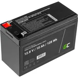 Green Cell CAV10, Lithium-Eisen-Phosphat LiFePO4 12,8 V, 1 Stück(e), Schwarz,