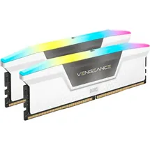 Corsair RAM D5 6400 C36 Vengeance RGB K2 W - 32 GB - Ddr5
